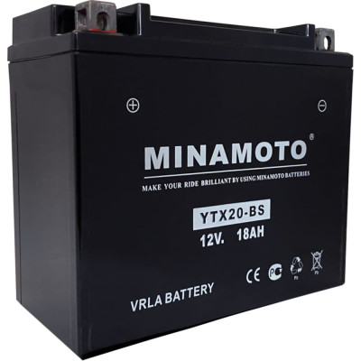 Аккумулятор для мотоцикла MINAMOTO YTX20-BS 7511