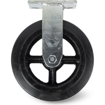 Большегрузное неповоротное резиновое колесо TOR FCd 46 1003233