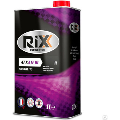 Трансмиссионное масло RIXX DEXRON III RX0001ATX