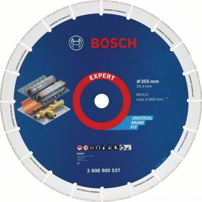 Алмазный диск по металлу Bosch 2608900537