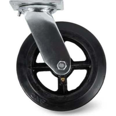 Большегрузное поворотное резиновое колесо TOR SCd 42 1003223