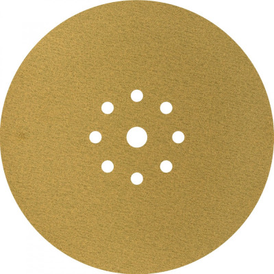 Abraform шлифовальный круг на липучке giraffe gold 225мм, 9 отв., р120 af-gg-120
