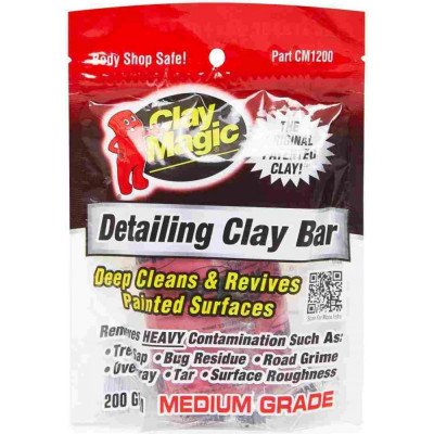 Глина для очистки кузова AutoMagic Clay Magic Red CM1200