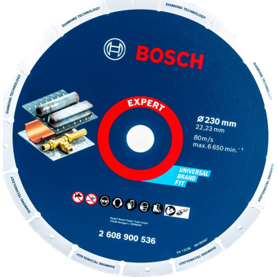 Алмазный диск по металлу Bosch 2608900536