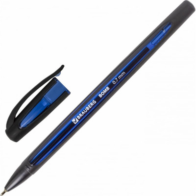 Масляная ручка шариковая BRAUBERG BOMB GT 143345