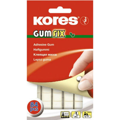 Удаляемая клейкая лента-масса Kores Gum Fix 81596