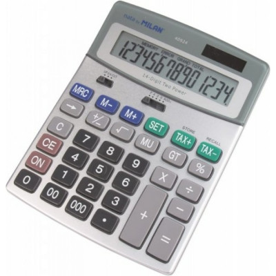 Настольный полноразмерный калькулятор Milan 40924BL 1095848