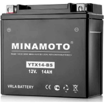 Мотоцикла аккумулятор MINAMOTO YTX14-BS 7502
