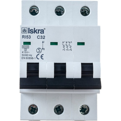 Автоматический выключатель iskra RI53-C32 УТ-00019737