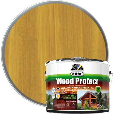 Пропитка для защиты древесины Dufa Wood Protect МП000015774