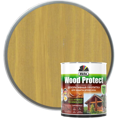 Пропитка для защиты древесины Dufa Wood Protect Н0000004921