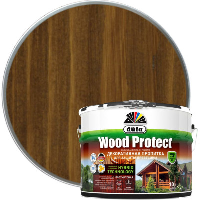 Пропитка для защиты древесины Dufa Wood Protect МП000015768