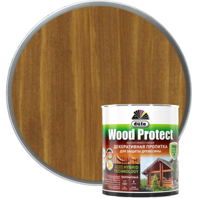 Пропитка для защиты древесины Dufa Wood Protect МП000015769