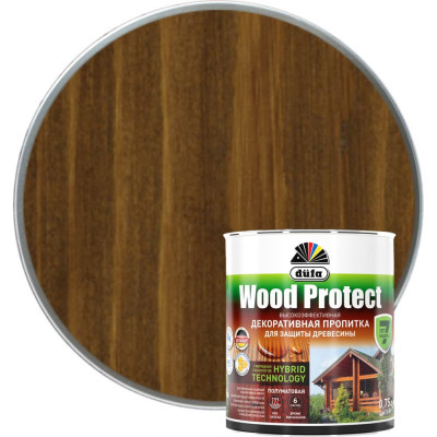 Пропитка для защиты древесины Dufa Wood Protect МП000015766