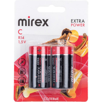 Солевая батарея Mirex 23702-ER14-E2
