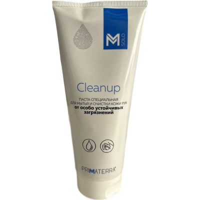 Паста для очистки кожи рук от сильных загрязнений TM Primaterra M Solo CleanUp 9001