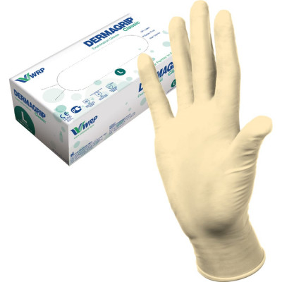 Смотровые латексные перчатки Dermagrip CLASSIC CT0000000692