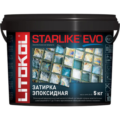 Эпоксидный состав для укладки и затирки мозаики LITOKOL STARLIKE EVO S.208 SABBIA 485240004