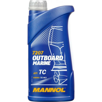 Полусинтетическое моторное масло MANNOL OUTBOARD MARINE 1412