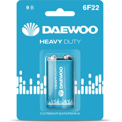 Солевая батарейка DAEWOO Heavy Duty 2021 5029248