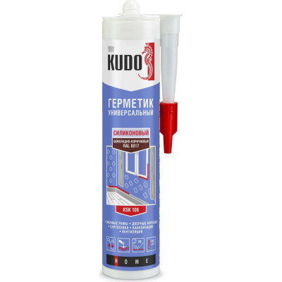 Универсальный силиконовый герметик KUDO KSK-106