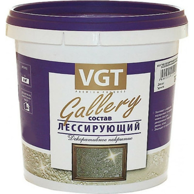 Лессирующий состав для декоративных штукатурок VGT GALLERY 27340