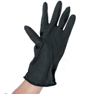 Хозяйственные защитные химически стойкие перчатки Доляна 2369324