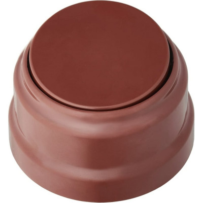 Одноклавишный выключатель BYLECTRICA серия РЕТРО А16-2211 коричневый