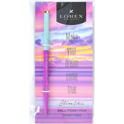Шариковая ручка LOREX SUNSET VIBES Slim Chic LXOPSC-SV1