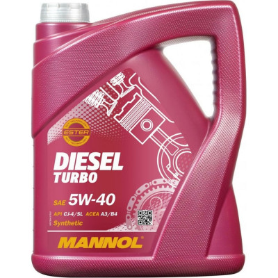 Синтетическое моторное масло MANNOL DIESEL TURBO 5W40 1011