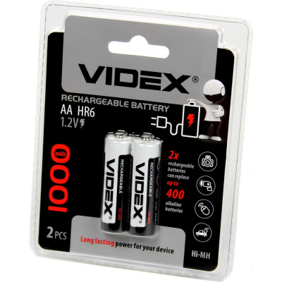 Никель-металлогидридный аккумулятор Videx VID-HR6-1000