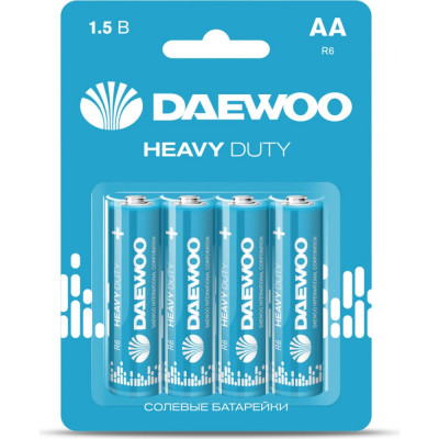 Солевая батарейка DAEWOO Heavy Duty 2021 5029309