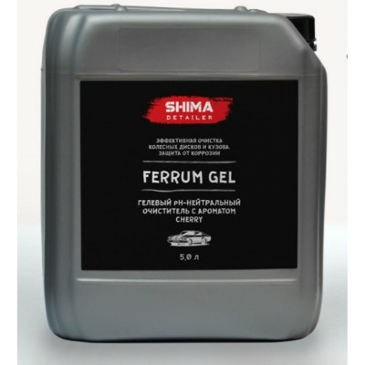 PH-нейтральный гелевый очиститель SHIMA DETAILER FERRUM GEL 4634444150944CHERRY