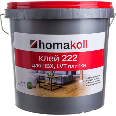 Клей для ПВХ и LVT плитки Homakoll 3.5 кг 460399