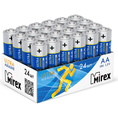 Щелочная батарея Mirex 23702-LR6-B24