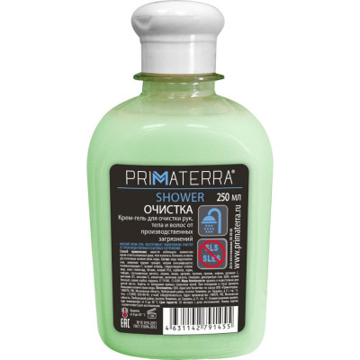 Крем-гель для тела и волос от производственных загрязнений TM Primaterra SHOWER 1455