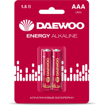 Алкалиновая батарейка DAEWOO ENERGY Alkaline 2021 5029873