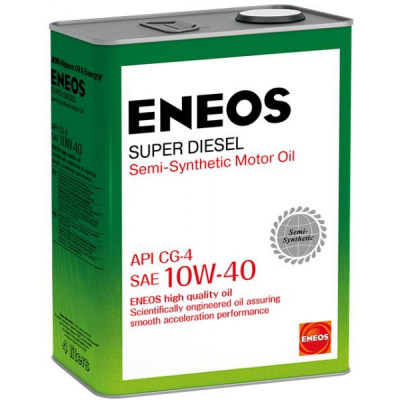 Полусинтетическое моторное масло ENEOS 4л oil1328