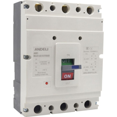 Автоматический выключатель ANDELI AM1-630L ADL06-059