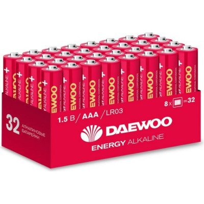Алкалиновая батарейка DAEWOO ENERGY Alkaline 2021 5030084