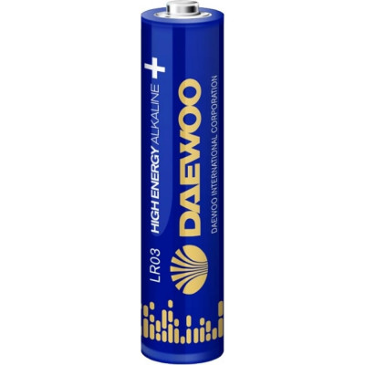 Алкалиновая батарейка DAEWOO HIGH ENERGY Alkaline 2021 5030381