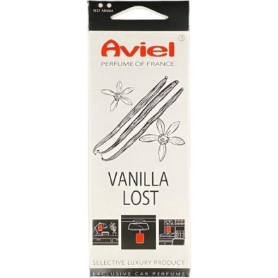 Картонный ароматизатор Aviel VANILLA LOST 32010