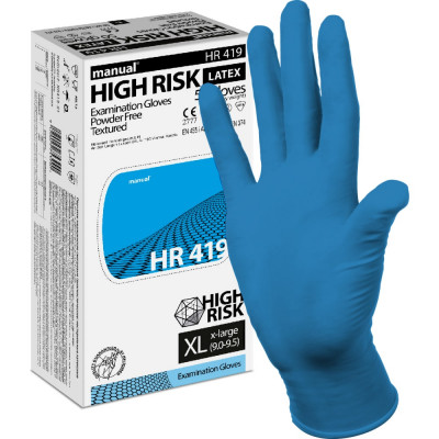 Смотровые перчатки MANUAL HR419 CT0000003305