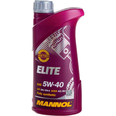 Синтетическое моторное масло MANNOL ELITE 5W40 1005