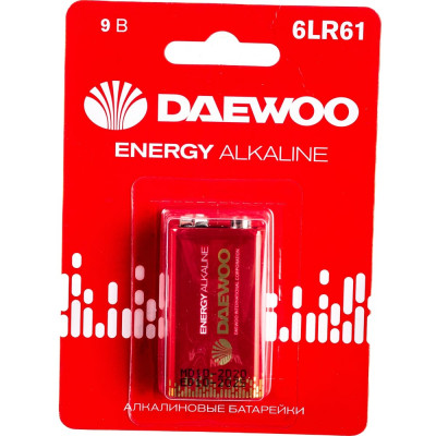 Алкалиновая батарейка DAEWOO ENERGY Alkaline 2021 5029729