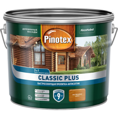 Быстросохнущая пропитка-антисептик Pinotex CLASSIC PLUS 5479756