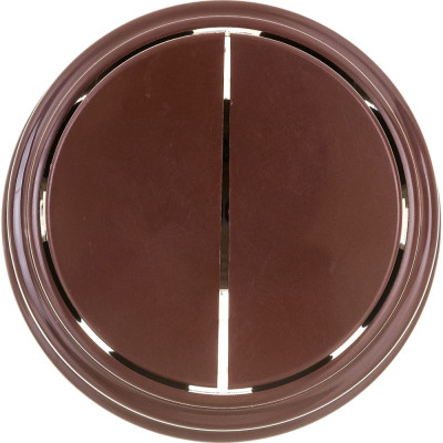 Двухклавишный выключатель BYLECTRICA серия РЕТРО А56-2212 коричневый