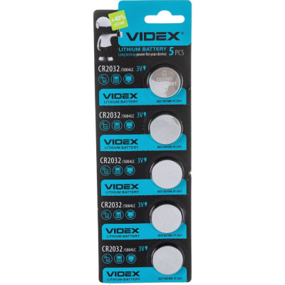 Элементы питания Videx Lithium VID-CR2032