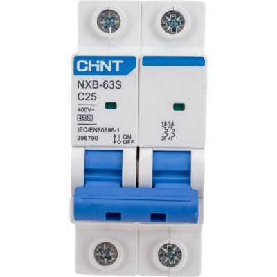 Автоматический выключатель CHINT NXB-63S 296790