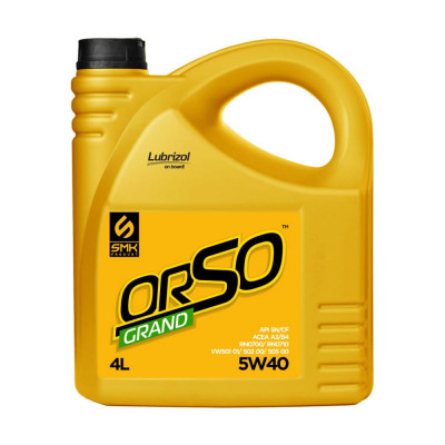 Универсальное моторное масло SMK Orso Grand 540 5W-40 API SN/CF 540ORGR004